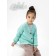 Cardigan Children's Amarobaby Knit, height 140, mint color
