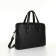 Male bag, guran tomp, artificial leather, black color