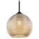 Suspension lamp Donna 1xe27 40W, size 24.5x24.5x36-150 cm, color gold