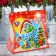 Gift box New Year's snake frost 20.5 (23) x 24 x 11.7 cm