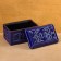 Rishtan ceramics "Aktash" Blue, 12x7cm