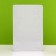 Package eight-shirt, flat bottom, white-gold, 20 x 13 x 7cm set 50pcs