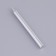Set of candles for the Cake "Spark", 12 pcs, 8 cm, silver metallic