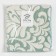 Pillowcase decorative Ethel "Patterns" color green 40x40 cm, 100% cotton