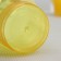A glass of plastic disposable "Crystal", 200 ml, yellow color