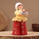 Kovrovsky toy "Baryshnya with bread and salt", ceramics