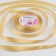 Satin tape, 12 mm × 23 ± 1 m, color golden-beige No. 186