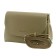 Female bag, genuine leather, olive 26x12x17 cm