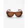 Sunny glasses, UV 400, leather curtains, pipe 14.1 cm, width 12.1 cm, lens 5.2 x 5 cm