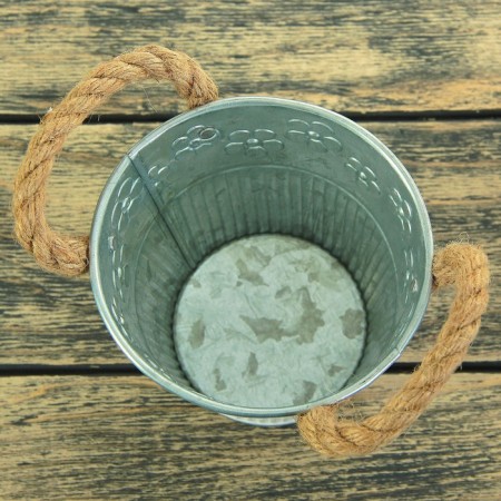 Kashpo "Bucket Freya" 11.5x11.5x10.5cm-4
