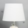Table lamp "Spirit" 1x40W E14 white 20x20x34cm