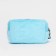 Cosmetic bag with lightning, blue color