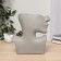 VAZ Coramics Table "Sophisticated Profile" 14.5x8x20 cm, gray