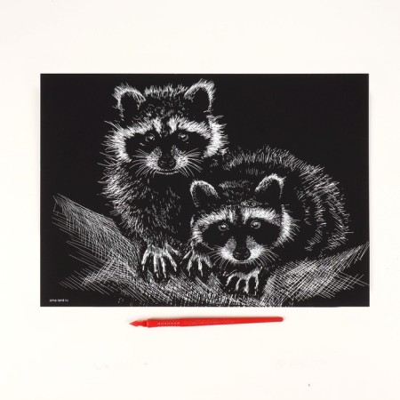 Henot engraving with a metallic effect “Silver” A4-2