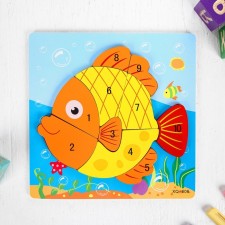 Игрушка развивающая «Рыбка» 0,7×22×22 см