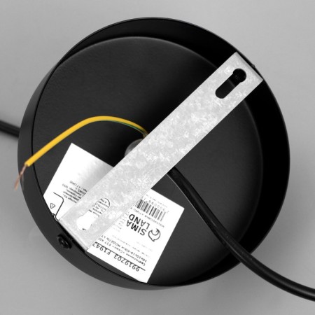 Lamp "Skin" E27 40W black 10x10x16-60cm-5