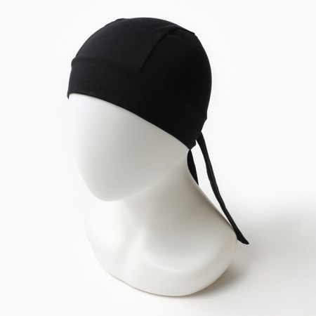 Children's bandana, black color, size 48-52