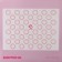 Reinforced rug for pasta Dolyana "Macaron", silicone, 40 × 30 cm