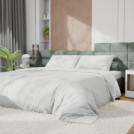 Bed linen Ethel 1.5P Tencel 155*210cm, 160*245cm, 50*70cm-2pcs, white color