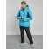 Ski costume female winter, size 44, blue color