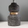 Patricia table lamp E14 40W Black-gold 20x20x35 cm