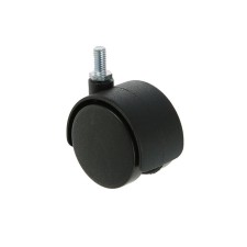 Furniture wheel, d = 50 mm, with a pin m8x15 mm, without a brake