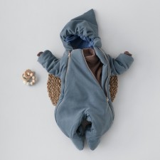 Комбинезон детский демисезонный KinDerLitto «Верт-1», рост 62-68 см, цвет деним