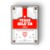 Plastic Plastic Cards "Texas Hold`em", 30 μm, 8.8 x 6.3 cm, red shirt