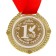 Medal in the velvet box "Seitz wedding. 1 year Together", Diam. 5 cm