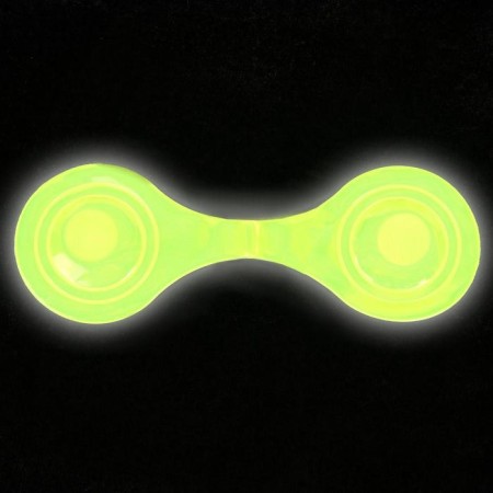 Reflective clip on magnet, 5 × 15 cm, yellow color-5