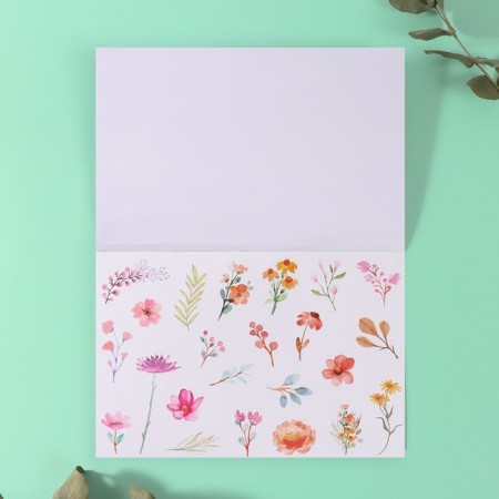 Stickers in the book "Classic and Watercolor" + 3 backgrounds 20.7x14.2 cm-10