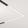 TREE TECHNICAL TR042-24W3K, 24W, 30.2x2.2x4.4 cm, LED, 1440LM, 3000K, Black Color Black