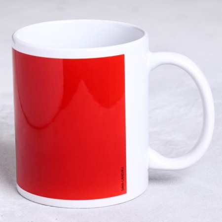 Mug "Born in the USSR" Red Background, 320 ml-2