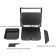 Grill Pioneer GR1064E, 2200 W, anti -stick coating, silver