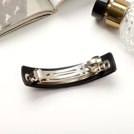 Hair clip for hairs "poppy" straight, 10 cm, mix-1