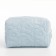 Cosmetic bag with lightning, blue color