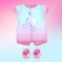 Pajamas for dolls "Unicorn", 40-44 cm, 2 things, textiles, on Velcro
