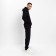 Male costume (sweatshirt/pants), black color, size 46 (m)