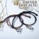 Bracelets "Demetrons" Panda, black-brown color, l = 12.5 cm