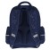 School backpack 40 x 30 x 19 cm, ergonomic back, Bruno VisConti 12-002 Bunny Life, blue