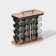 Speak for spices on the stand Magistro "Modern", 16 pcs