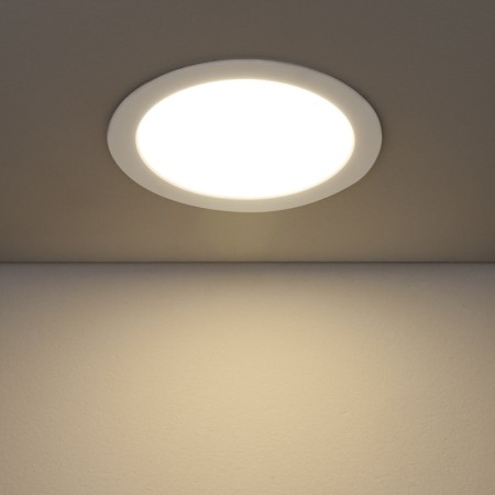 LED LED DLR003, 18 W, 4200K, LED, white color, D = 205mm