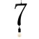 Bayerlux lamp "Figure 7" E27 40W Black 35x20 cm