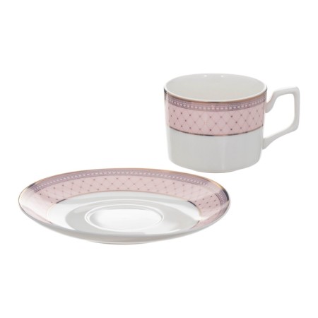 Tea service Wy Paradaise, 12 items, a mug 250 ml 6 pcs, a saucer d = 15.5 cm 6 pcs, porcelain-2