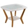 Journal table "Melbourne", 650 × 650 × 500 mm, white color