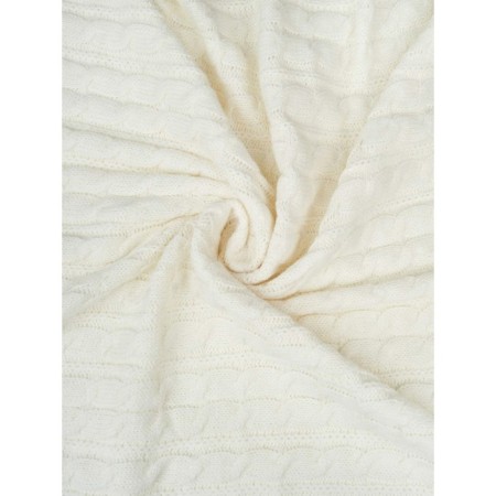 Sofi de Marko “Giovani” plaid, size 100x140 cm, milk color-1