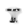 Handle button Cappio PK112, D = 30 mm, plastic, color chromium