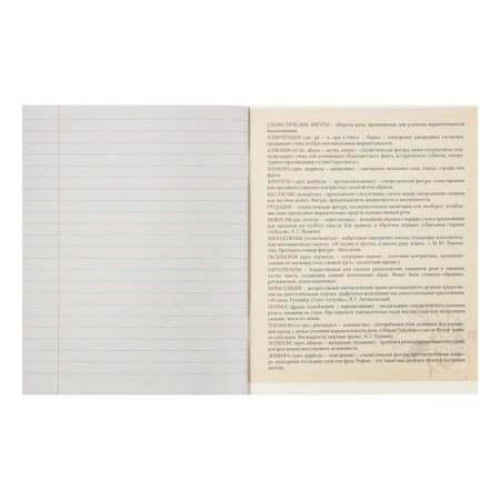 A set of subject notebooks 48 sheets "3D", 10 items, with reference material, covered cardboard, block No. 2, whiteness 75% (gray sheets)-26