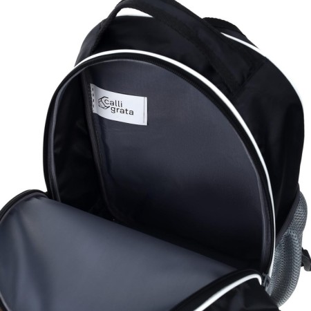 School backpack, 37 x 27 x 16 cm, ergonomic back, calligrata b "Paris"-12