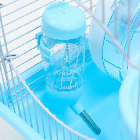 A cage for rodents "Piggon", with a filling of 37 x 27 x 30 cm, blue-5